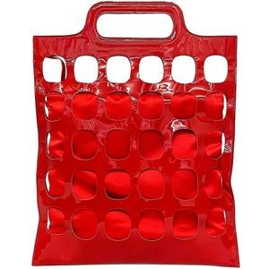 Anteprima Tote Bag PVC Satin Red